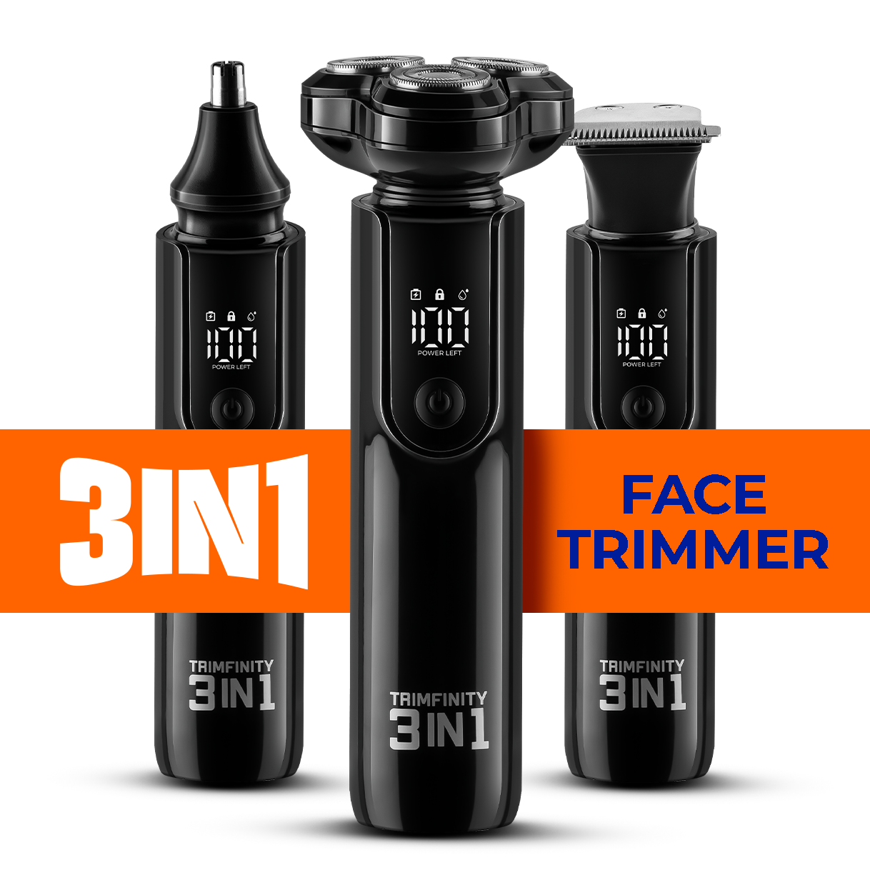 Trimfinity 3 in 1 face trimmer