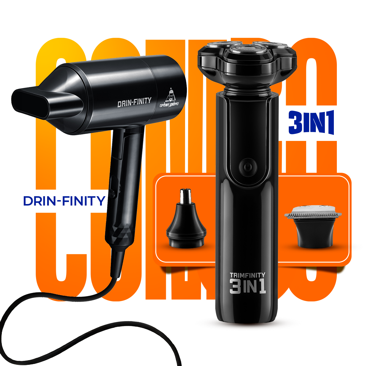 Trimfinity Groom & Style Duo