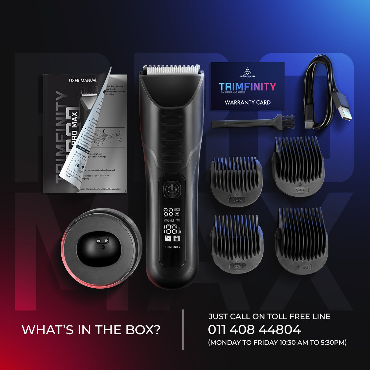 Trimfinity 7000 Pro Max Body & Ball trimmer